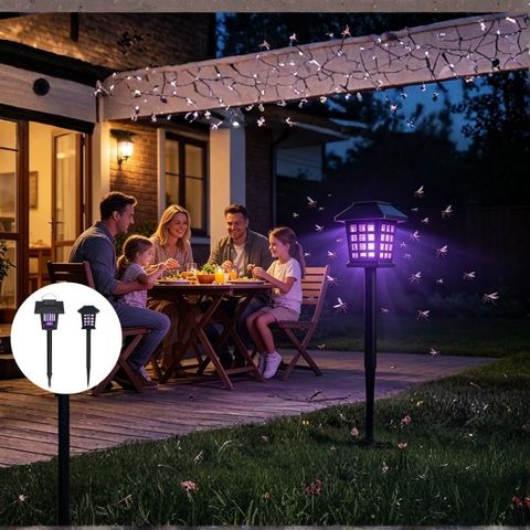 🔥Limited Summer Sale - 50% OFF 🔥Solar Bug Zapper™ Outdoor Indoor Waterproof Mosquito Killer Lamp