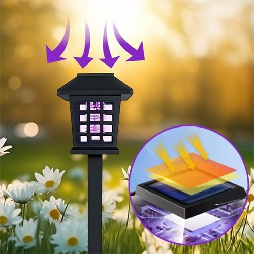 🔥Limited Summer Sale - 50% OFF 🔥Solar Bug Zapper™ Outdoor Indoor Waterproof Mosquito Killer Lamp